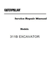 Caterpillar Cat 311B TRACK-TYPE EXCAVATOR (Prefix 2LS) Service Repair Manual (2LS00001 and up)