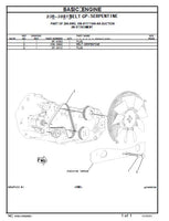 Caterpillar Cat TH330B Telehandler Parts Catalogue Manual (SN: TBG00100 and after)