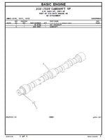 Caterpillar Cat 416E Backhoe Loader Parts Catalogue Manual