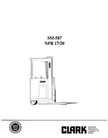 Clark NPR 17 Forklift Service Repair Manual