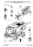 Massey Ferguson 9545 / 9565 COMBINE (2015)(FHC17101/FHC18101)(FHC37101/FHC38101) Parts Catalogue Manual