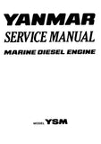 Yanmar YSM8-Y Marine Diesel Engine Service Repair Manual