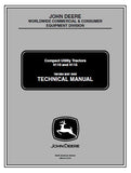 JOHN DEERE 4110 COMPACT UTILITY TRACTOR Service Repair Manual