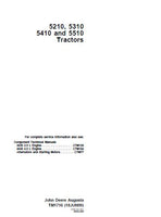 JOHN DEERE 5310 TRACTOR Service Repair Manual