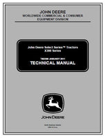 JOHN DEERE X320 LAWN TRACTOR Service Repair Manual