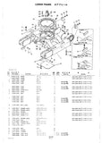 Takeuchi TB250 Compact Excavator Parts Catalogue Manual