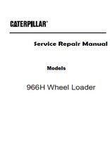 Caterpillar Cat 966H Wheel Loader (Prefix RYF) Service Repair Manual (RYF00001 and up)