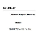 Caterpillar Cat 966H Wheel Loader (Prefix RYF) Service Repair Manual (RYF00001 and up)