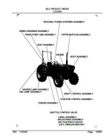 Kubota L355SS Tractor Parts Catalogue Manual