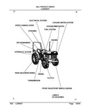 Kubota L2500DT Tractor Parts Catalogue Manual