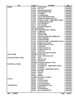 Kubota L2500F Tractor Parts Catalogue Manual