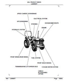 Kubota L2600DT Tractor Parts Catalogue Manual