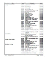 Kubota L2800DT Tractor Parts Catalogue Manual