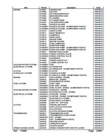 Kubota F2400 Mower Parts Catalogue Manual