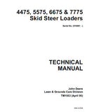 JOHN DEERE 5575 SKID STEER LOADER Service Repair Manual