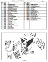 ASV Posi-Track RC-60 Track Loader Master Parts Catalogue Manual