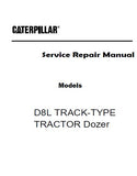 Caterpillar Cat D8L TRACK-TYPE TRACTOR Dozer Bulldozer (Prefix 4FB) Service Repair Manual (4FB00001 and up)