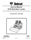 BOBCAT S150 SKID STEER LOADER Service Repair Manual S/N 523911001 & Above