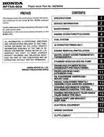 Honda Marine Outboard BF90A Service Repair Manual