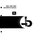 JOHN DEERE 1840 TRACTOR Service Repair Manual