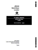 JOHN DEERE 24A Skid-Steer Loader Service Repair Manual (tm1157)