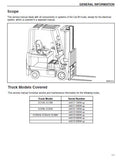 Caterpillar Cat EC30N Forklift Lift Trucks Service Repair Manual SN：A4EC3-40200 and up