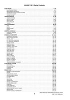 Bobcat 322D Excavator Parts Catalogue Manual S/N 223511001 and Above